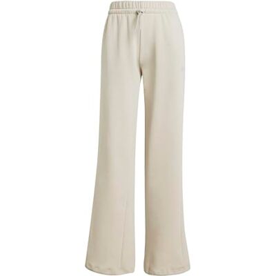 ADIDAS Damen Small Logo Feel Cozy Open-Hem Pants - female - WONALU/WHITE - L ADIDAS Damen Small Logo Feel Cozy Open-Hem Pants - female - WONALU/WHITE - L