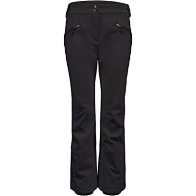 killtec Thônes WMN Women's Ski Sftshll Pnts Softshell Trousers with Snow Guard Thônes WMN Ski Sftshll PNTS A, Black, 40, 36410-000 killtec Thônes WMN Women's Ski Sftshll Pnts Softshell Trousers with Snow Guard Thônes WMN Ski Sftshll PNTS A, Black, 40, 36410-000