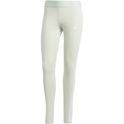 adidas Women's 3 Stripes Leggings, linen green, S adidas Women's 3 Stripes Leggings, linen green, S