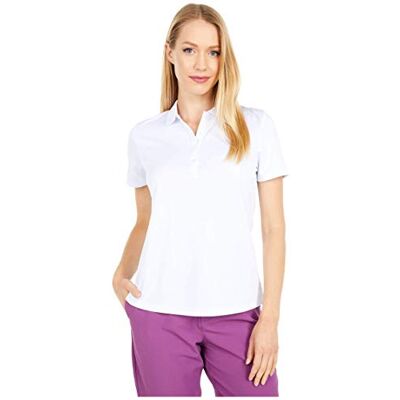 Callaway Women's Solid Swing Tech Short Sleeve Golf Polo Shirt Callaway Women's Solid Swing Tech Short Sleeve Golf Polo Shirt