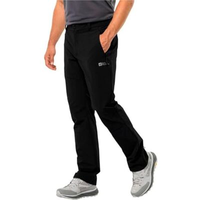 Jack Wolfskin HOLDSTEIG PANTS M - Breathable Windproof Softshell for Men Jack Wolfskin HOLDSTEIG PANTS M - Breathable Windproof Softshell for Men