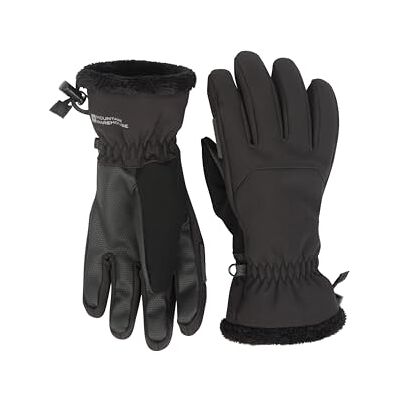 Mountain Warehouse Escalade Womens Waterproof Softshell Ski Gloves Mountain Warehouse Escalade Womens Waterproof Softshell Ski Gloves