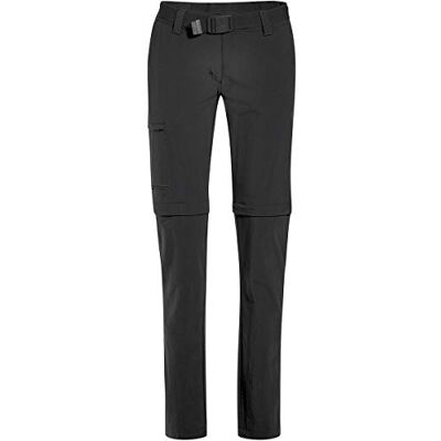 maier sports Inara Slim Zip, Women's hiking trousers, Water-repellent trousers for trekking and hiking, Close-fitting cut, Zip-off function, PFC-free, mSTRETCH pro 4 & dryprotec maier sports Inara Slim Zip, Women's hiking trousers, Water-repellent trousers for trekking and hiking, Close-fitting cut, Zip-off function, PFC-free, mSTRETCH pro 4 & dryprotec