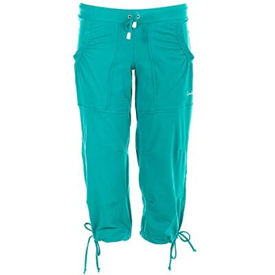 WINSHAPE Wbe6 Women's Feel Good 3/4 Tracksuit Bottoms Dance Fitness Leisure Sport, Womens, WBE6-OCEAN-GREEN-L, Ocean-Green, L WINSHAPE Wbe6 Women's Feel Good 3/4 Tracksuit Bottoms Dance Fitness Leisure Sport, Womens, WBE6-OCEAN-GREEN-L, Ocean-Green, L