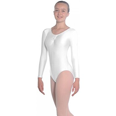 Roch Valley Martene Long Sleeve Nylon/Lycra Leotard Roch Valley Martene Long Sleeve Nylon/Lycra Leotard