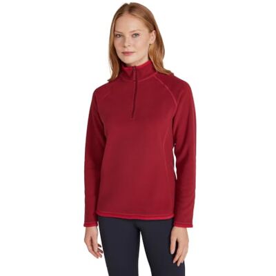 Mountain Warehouse Montana Womens Fleece Jumper Durable & Lightweight Anti-Pill Ladies Half-Zip Top with Soft Microfleece for Warmth & Comfort, For Winter Layering Mountain Warehouse Montana Womens Fleece Jumper Durable & Lightweight Anti-Pill Ladies Half-Zip Top with Soft Microfleece for Warmth & Comfort, For Winter Layering