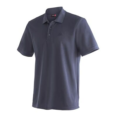 maier sports Ulrich, Men's Polo Shirt, Lightweight piqué Functional Polo Shirt for Hiking and Leisure, Dryprotec Technology, Breathable, NFC chip for Easy Recycling maier sports Ulrich, Men's Polo Shirt, Lightweight piqué Functional Polo Shirt for Hiking and Leisure, Dryprotec Technology, Breathable, NFC chip for Easy Recycling