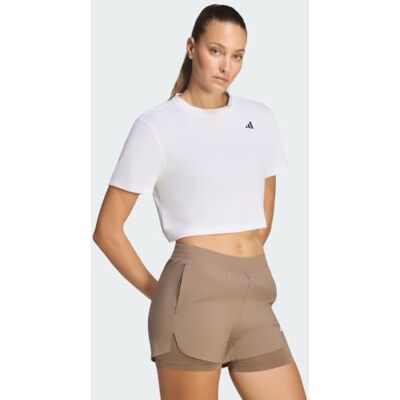 Adidas Train Essentials Boxy Workout Damen weiß - Clothing Adidas Train Essentials Boxy Workout Damen weiß - Clothing