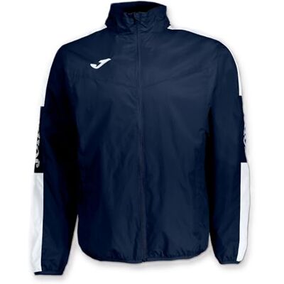 Joma 100689.302 – Children's Rain Jacket, boys, Rain jacket, 100689.302, dark blue/white, 5XS Joma 100689.302 – Children's Rain Jacket, boys, Rain jacket, 100689.302, dark blue/white, 5XS
