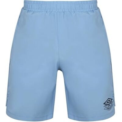 Umbro Mens Woven Shorts - Blue - Size Small - Shorts Umbro Mens Woven Shorts - Blue - Size Small - Shorts