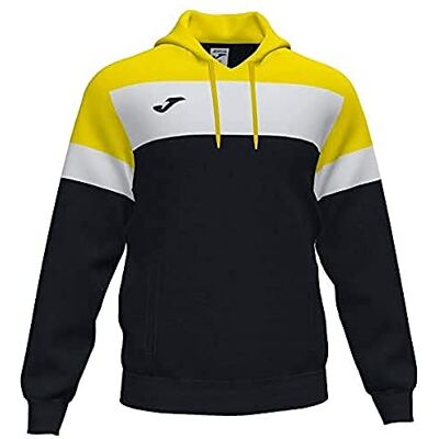 Joma Crew IV Men's Sweatshirts Black Yellow Joma Crew IV Men's Sweatshirts Black Yellow