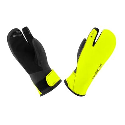 GOREWEAR GORE-TEX Insulated Trigger Gloves, Neon Yellow/Black, 9 GOREWEAR GORE-TEX Insulated Trigger Gloves, Neon Yellow/Black, 9