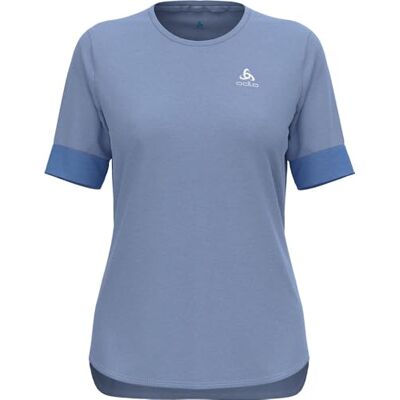 ODLO RIDE 365 Blue - Shirt - Recycled, Reflective, Extended Back ODLO RIDE 365 Blue - Shirt - Recycled, Reflective, Extended Back