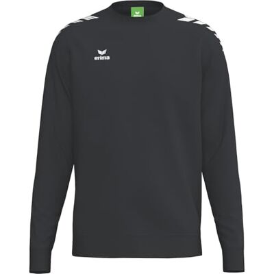 Erima Unisex Cmpt Wings Sweat Shirt (2072648), black, XXL Erima Unisex Cmpt Wings Sweat Shirt (2072648), black, XXL