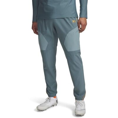 Under Armour Men's Challenger Warm-Up Pant, Water-Resistant Tracksuit Bottoms with Ankle Cuffs, Men's Joggers for Sports and Athletics,Jasper Blue / / Squad Orange,LG Under Armour Men's Challenger Warm-Up Pant, Water-Resistant Tracksuit Bottoms with Ankle Cuffs, Men's Joggers for Sports and Athletics,Jasper Blue / / Squad Orange,LG