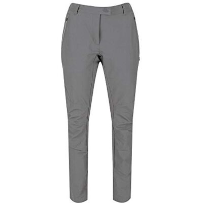 Regatta Womens Highton Zip Off Legs Walking Trousers Black Regatta Womens Highton Zip Off Legs Walking Trousers Black