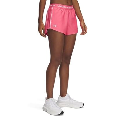Under Armour Tech Play Up Pink Shorts - Shorts Under Armour Tech Play Up Pink Shorts - Shorts