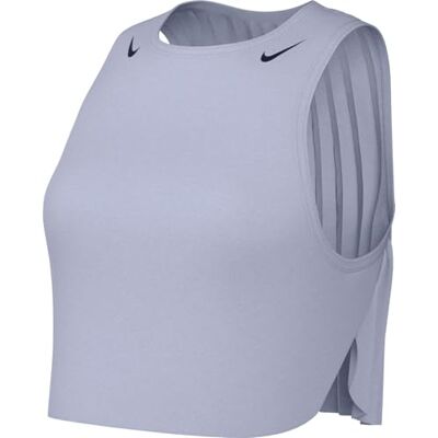 Nike Aeroswift Women's Dri-Fit ADV Running Crop Tank Top, Ghost/Blue Void, FN2713-057, M Nike Aeroswift Women's Dri-Fit ADV Running Crop Tank Top, Ghost/Blue Void, FN2713-057, M
