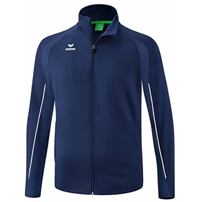 Erima Unisex Kid's Liga Star Polyester Training Jacket, New Navy/White, 152 Erima Unisex Kid's Liga Star Polyester Training Jacket, New Navy/White, 152