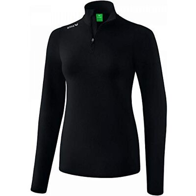 Erima Women's Outdoor Basics Polo Neck Jumper Black, Size 44 Erima Women's Outdoor Basics Polo Neck Jumper Black, Size 44
