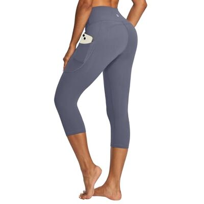 IUGA Capri Leggings for Women High Waist Yoga Pants Gym 3/4 Length Leggings Buttery Soft Capri Fit,High Waist Tummy Control,Squat Proof Stretch Fabric,Handy Pockets,Running,Gym,Workout IUGA Capri Leggings for Women High Waist Yoga Pants Gym 3/4 Length Leggings Buttery Soft Capri Fit,High Waist Tummy Control,Squat Proof Stretch Fabric,Handy Pockets,Running,Gym,Workout