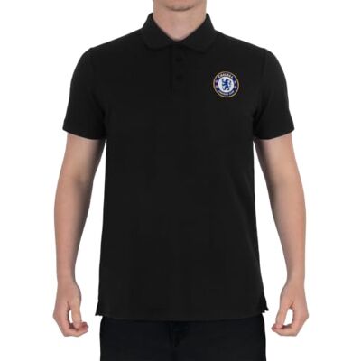 Chelsea FC - Polo Shirt - Crest - Black - Polo Shirt Chelsea FC - Polo Shirt - Crest - Black - Polo Shirt