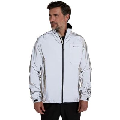Mountain Warehouse Adrenaline Mens Waterproof Jacket Breathable & Reflective Iso-Vis Mens Rain Coat with Taped Seams, Practical Pockets for Storage, Best for Cycling & Running Mountain Warehouse Adrenaline Mens Waterproof Jacket Breathable & Reflective Iso-Vis Mens Rain Coat with Taped Seams, Practical Pockets for Storage, Best for Cycling & Running