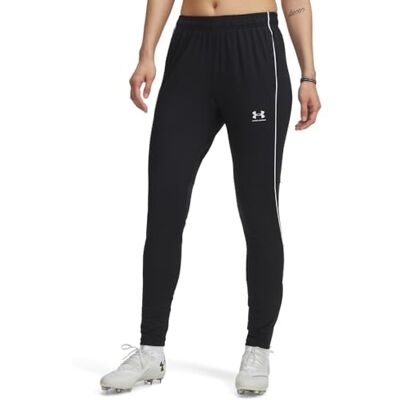 Under Armour Women's Challenger Training Pant, Comfortable and Lightweight Ladies' Tracksuit Bottoms, Women's Joggers for Sports, Training and Casual Wear,Black / / White,XS Under Armour Women's Challenger Training Pant, Comfortable and Lightweight Ladies' Tracksuit Bottoms, Women's Joggers for Sports, Training and Casual Wear,Black / / White,XS
