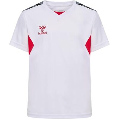 Hummel HMLAUTHENTIC PL JERSEY S/S KIDS - White - Jersey Hummel HMLAUTHENTIC PL JERSEY S/S KIDS - White - Jersey