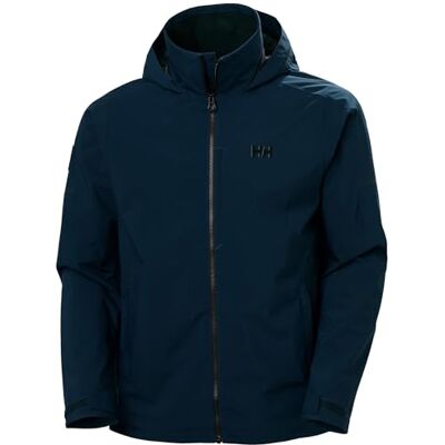 Helly Hansen Men's HP Racing Hooded Jacket 2.0 Navy - Waterproof, Breathable, Sporty Style Helly Hansen Men's HP Racing Hooded Jacket 2.0 Navy - Waterproof, Breathable, Sporty Style