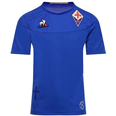 Le Coq Sportif Boy's Fiorentina Replica Dom Ss T-Shirt Le Coq Sportif Boy's Fiorentina Replica Dom Ss T-Shirt