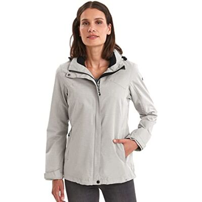 killtec Inkele Women's Functional Jacket with Zip-Off Hood killtec Inkele Women's Functional Jacket with Zip-Off Hood