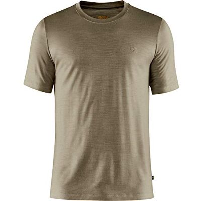 Fjällräven FJALLRAVEN F87193-622 Abisko Wool SS M Light Olive S Fjällräven FJALLRAVEN F87193-622 Abisko Wool SS M Light Olive S
