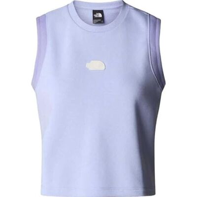 The North Face Women's Terry Relaxed Cropped Tank Top Purple Mint M The North Face Women's Terry Relaxed Cropped Tank Top Purple Mint M