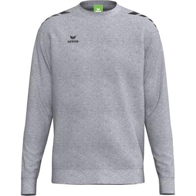 Erima Unisex Cmpt Wings Sweat Shirt (2072620), grey marl, XXL Erima Unisex Cmpt Wings Sweat Shirt (2072620), grey marl, XXL