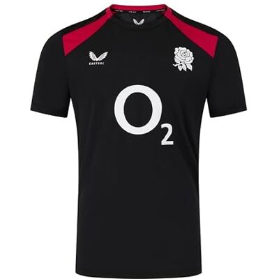 Castore England Cricket Men's Performance Short Sleeve Tee Official 26/27 Training Kit Lightweight, Iconic England Crest Mens Cricket Shirts (Navy Ensign) Castore England Cricket Men's Performance Short Sleeve Tee Official 26/27 Training Kit Lightweight, Iconic England Crest Mens Cricket Shirts (Navy Ensign)