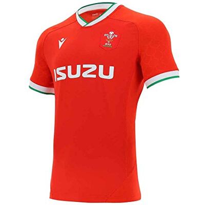 Macron Wales Wru Home Authentic Pro Rugby Shirt - Rugby Shirt Macron Wales Wru Home Authentic Pro Rugby Shirt - Rugby Shirt