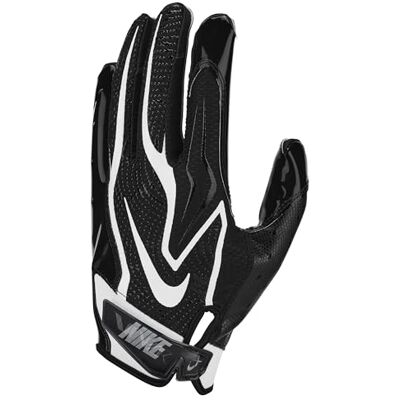 Nike Vapor Jet 9.0 Football Gloves – Premium American Football Receiver Gloves – Lightweight Grip & Performance Fit, Black/Black/White, XL Nike Vapor Jet 9.0 Football Gloves – Premium American Football Receiver Gloves – Lightweight Grip & Performance Fit, Black/Black/White, XL