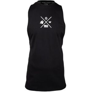 GORILLA WEAR Cisco Drop Armhole Tank Top Black XL GORILLA WEAR Cisco Drop Armhole Tank Top Black XL
