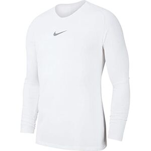 Nike AV2609-100 Dri-FIT Park First Layer Sweatshirt Men's White/Cool Grey Size XXL Nike AV2609-100 Dri-FIT Park First Layer Sweatshirt Men's White/Cool Grey Size XXL