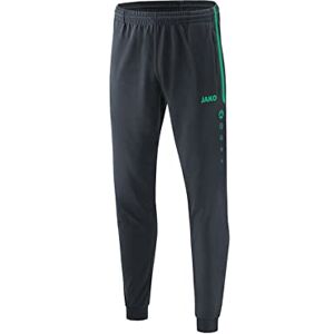 JAKO Men's Competition 2.0 Polyester Trousers, Anthracite/Turquoise, XL JAKO Men's Competition 2.0 Polyester Trousers, Anthracite/Turquoise, XL