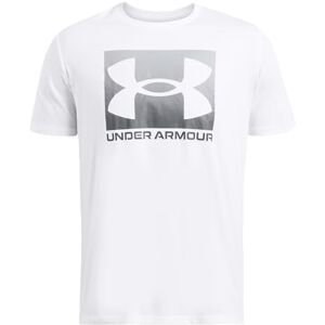 Under Armour UA M Boxed Sports Updated SS Short Sleeve Tops White/Pitch Gray Size: LG Under Armour UA M Boxed Sports Updated SS Short Sleeve Tops White/Pitch Gray Size: LG