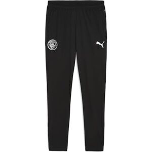 Puma Manchester City FC Men's Training Pants with Pockets 25/26, Black (Black x Silver), 3XL Puma Manchester City FC Men's Training Pants with Pockets 25/26, Black (Black x Silver), 3XL