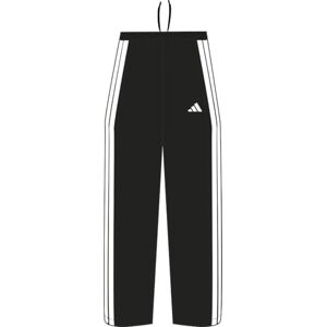 adidas Men's 3 Stripes Regular FIT SNAP Woven Track Pant, Black, 4XL adidas Men's 3 Stripes Regular FIT SNAP Woven Track Pant, Black, 4XL