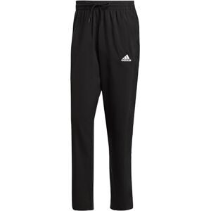 adidas Men's AEROREADY Essentials Stanford Open Hem Embroidered Small Logo Pants, Black, M adidas Men's AEROREADY Essentials Stanford Open Hem Embroidered Small Logo Pants, Black, M
