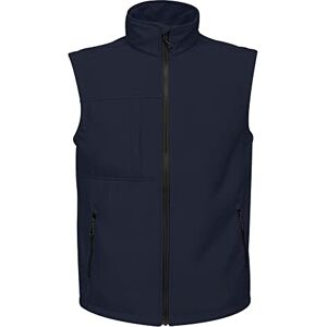Regatta TRA848 74470 Professional Octagon II 3 Layer Waterproof Softshell Body warmer, Navy(SlGrey), L Regatta TRA848 74470 Professional Octagon II 3 Layer Waterproof Softshell Body warmer, Navy(SlGrey), L
