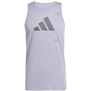 adidas Men's All Gym Category Graphic Tank, Silver Violet, XXL adidas Men's All Gym Category Graphic Tank, Silver Violet, XXL