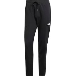 adidas Men's Essentials Small Logo Single Jersey Pant, Black/White, XS adidas Men's Essentials Small Logo Single Jersey Pant, Black/White, XS