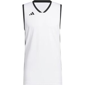 adidas Men's Mens Pulse Speed Bball Jersey, White/Black, M adidas Men's Mens Pulse Speed Bball Jersey, White/Black, M