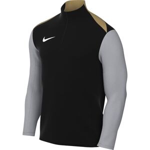 Nike FD7667-011 Dri-FIT Academy Pro 24 Drill Top K Sweatshirt Men's Black/Wolf Grey/Jersey Gold/White Size XL Nike FD7667-011 Dri-FIT Academy Pro 24 Drill Top K Sweatshirt Men's Black/Wolf Grey/Jersey Gold/White Size XL